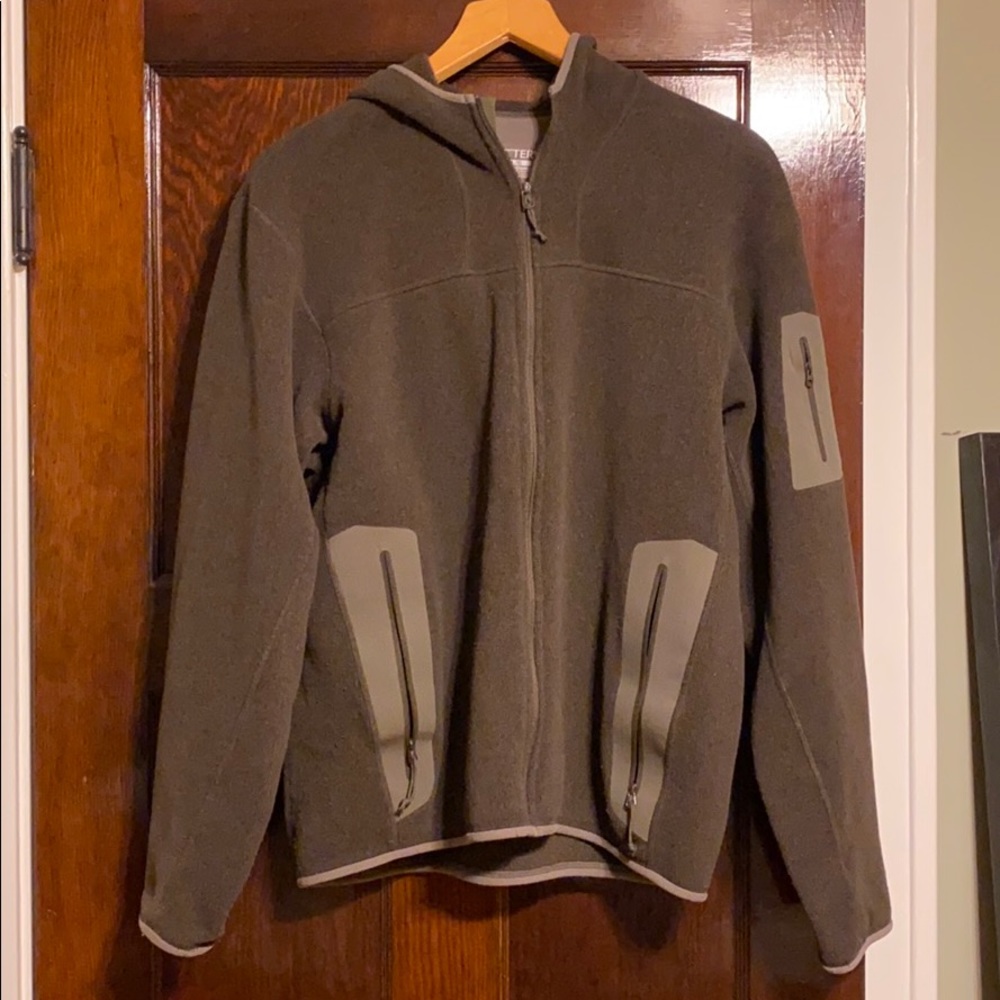 Arcteryx brown hoodie